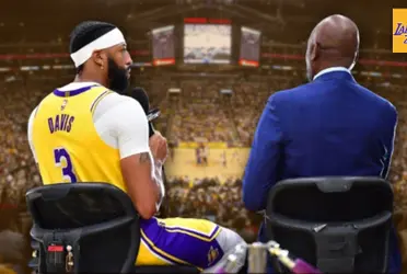 Anthony Davis and James Worthy