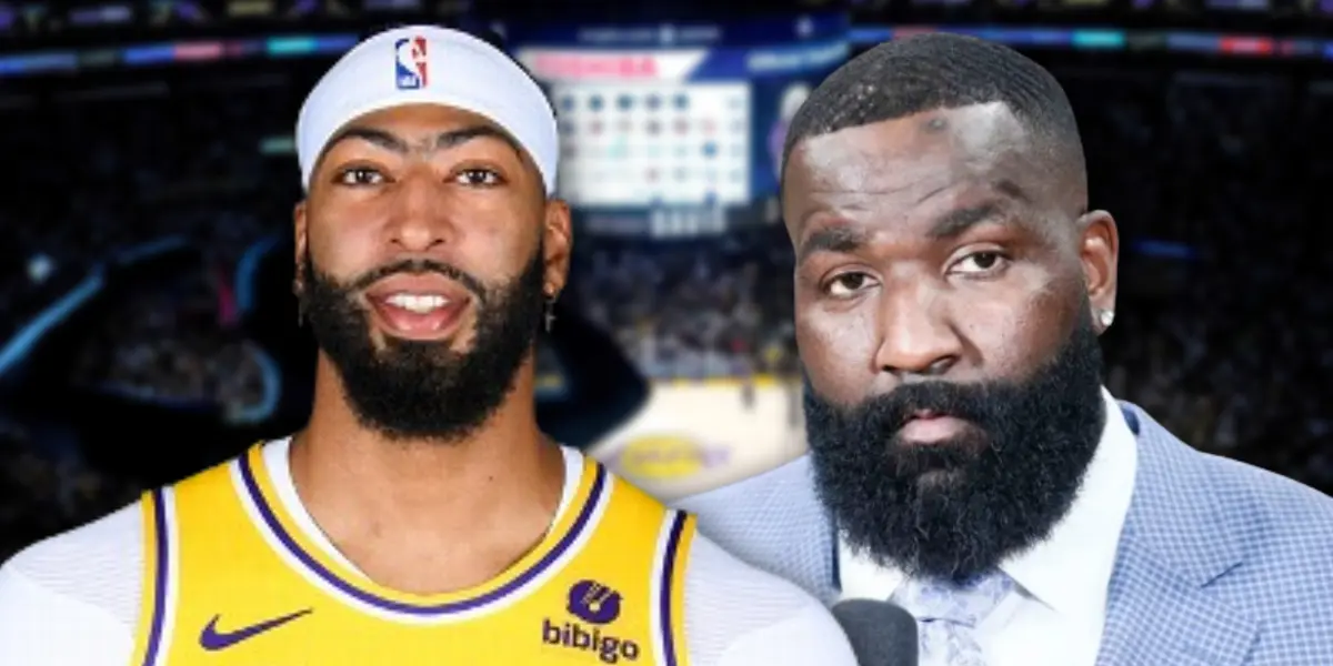 Anthony Davis and Kendrick Perkins