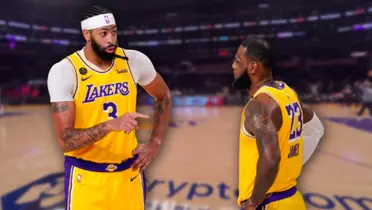 Anthony Davis and LeBron James