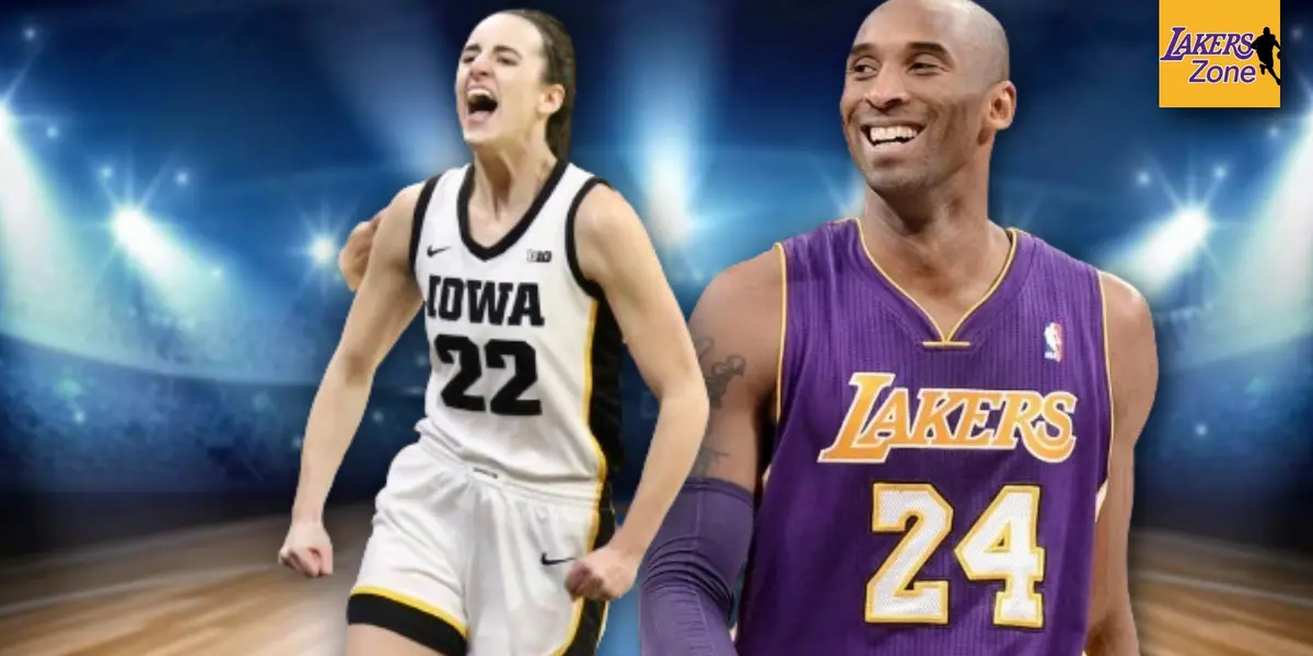 Caitlin Clark and Kobe Bryant