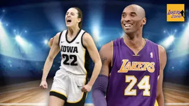 Caitlin Clark and Kobe Bryant
