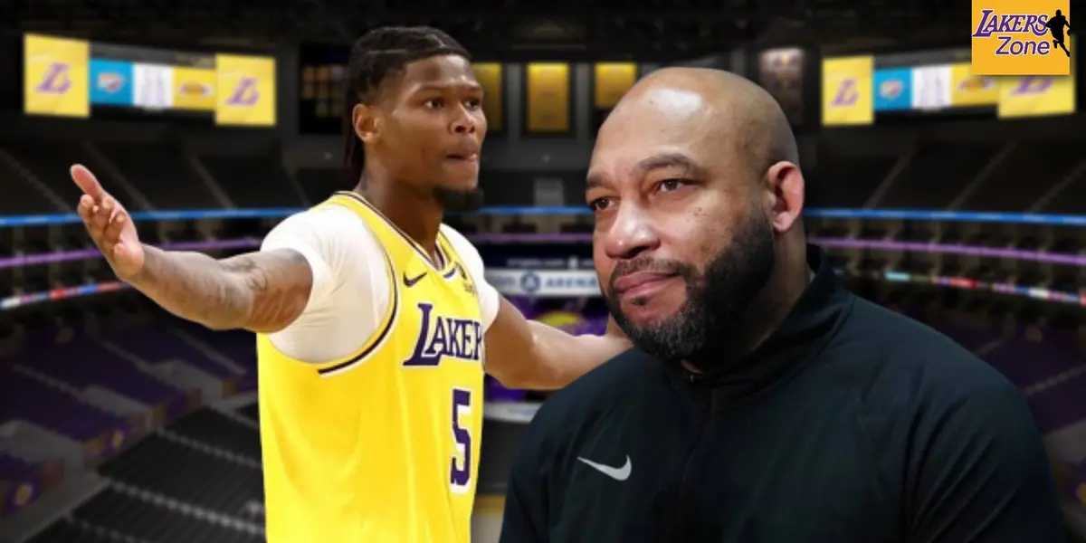 Cam Reddish and Darvin Ham