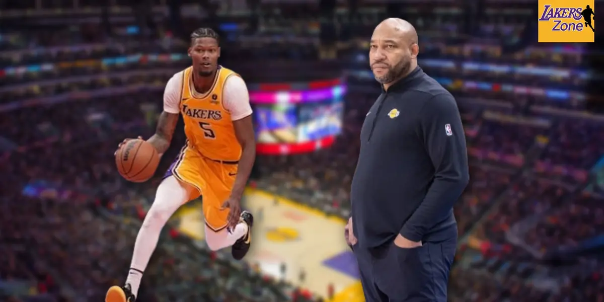 Cam Reddish and Darvin Ham