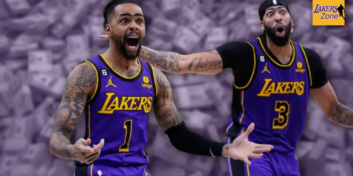 D'Angelo Russell and Anthony Davis