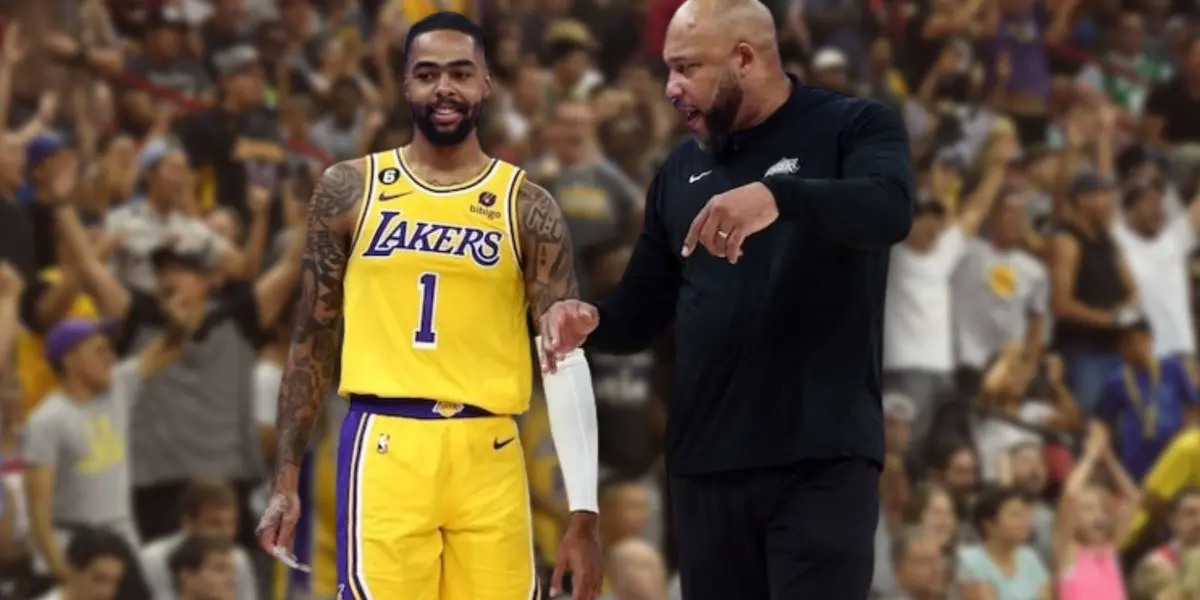 Darvin Ham praised D'Angelo Russell and his shooting efficacy to help the  team