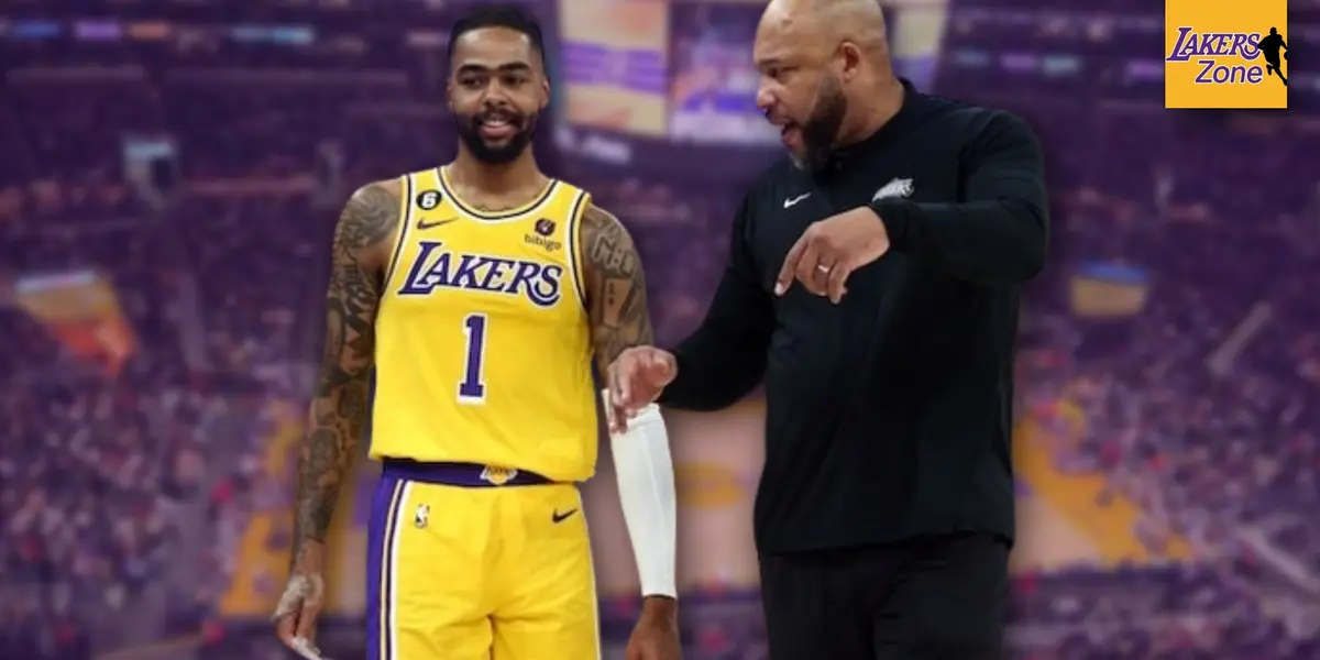 D'Angelo Russell and Darvin Ham