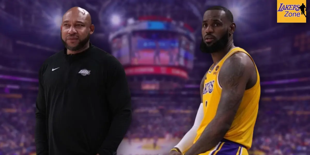 Darvin Ham & LeBron James