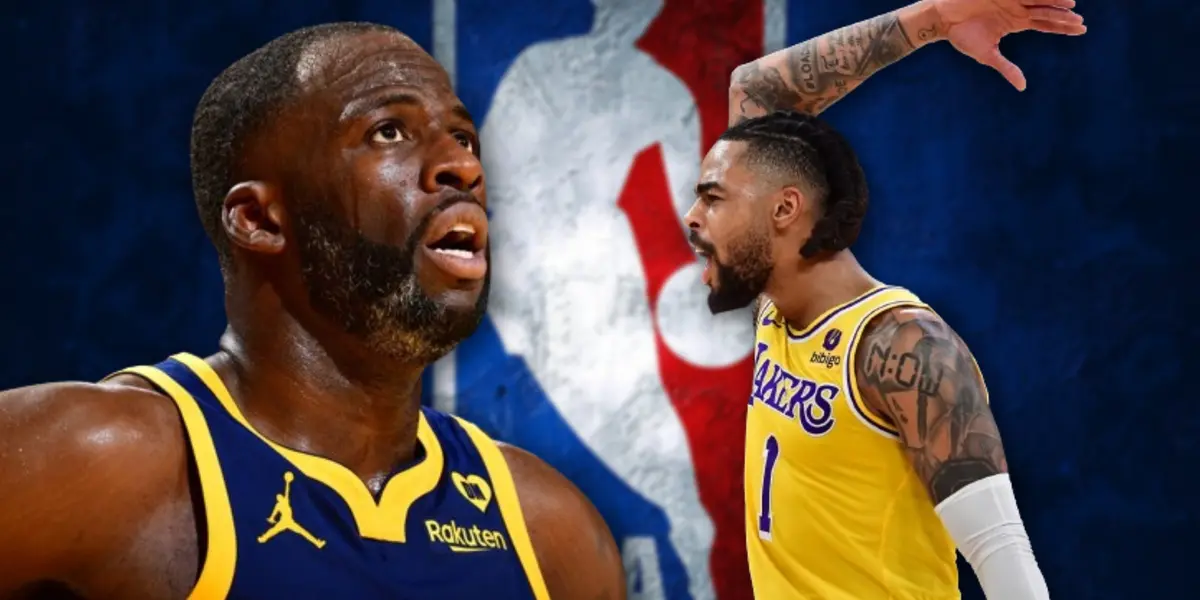 Draymond Green and D'Angelo Russell