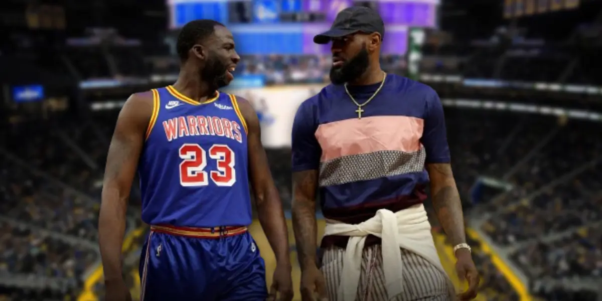Draymond Green and LeBron James