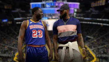 Draymond Green and LeBron James