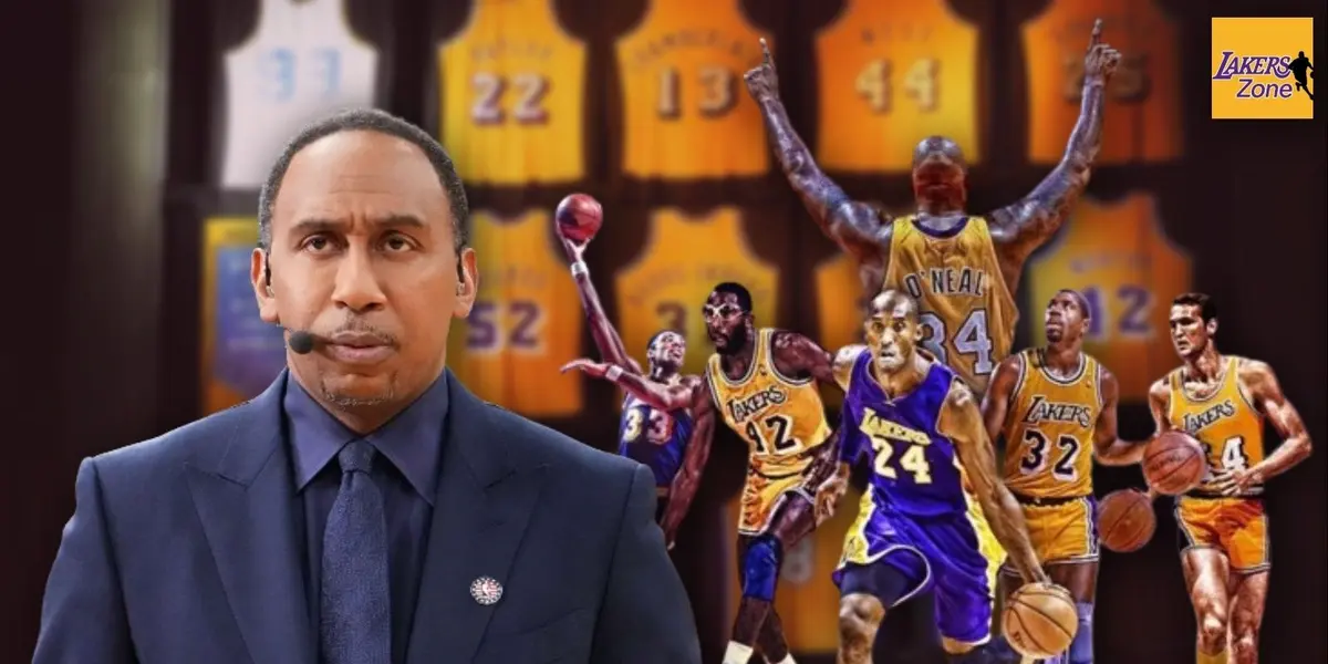 ESPN's Stephen A. Smith has given his all-time top 5 list, it includes three Lakers legends