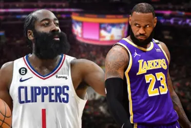 It's Halloween and the Lakers superstar LeBron James knows it admits the news of James Harden joining the LA Clippers