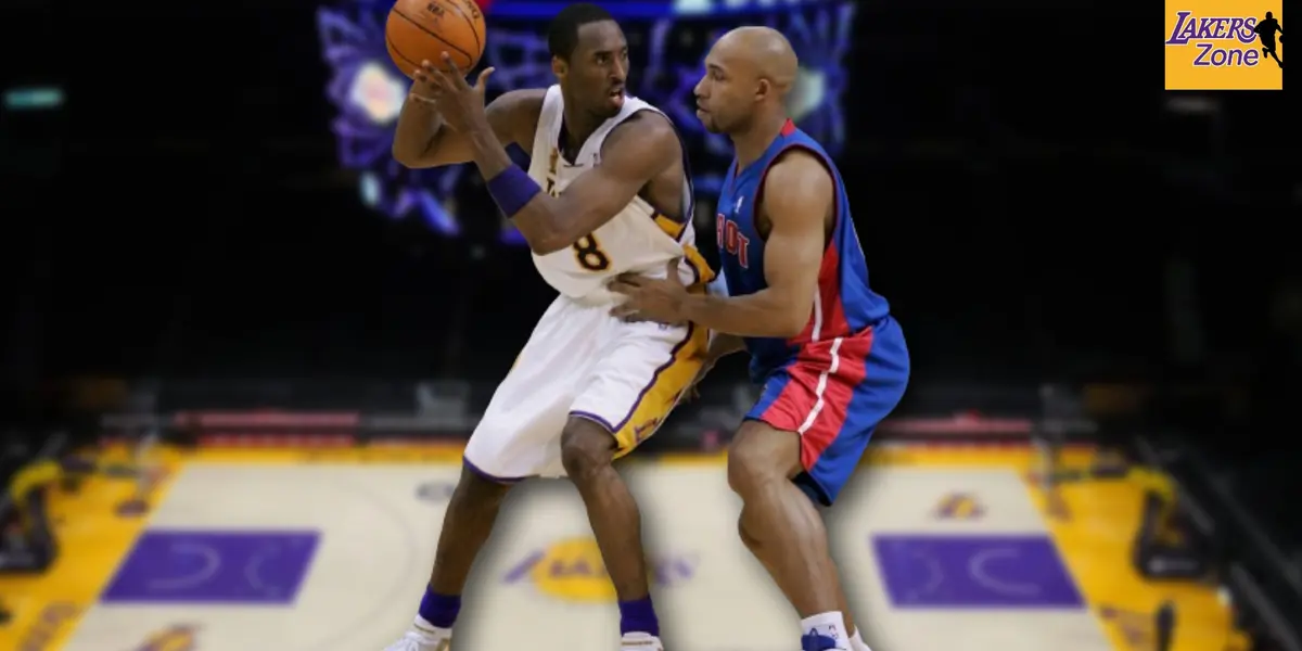 Kobe Bryant and Darvin Ham