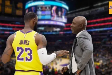 LeBron James & James Worthy