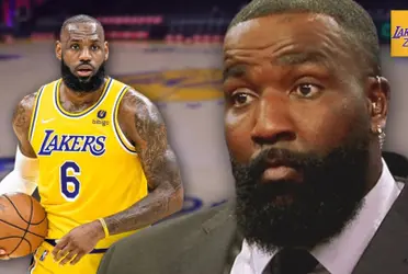 LeBron James & Kendrick Perkins