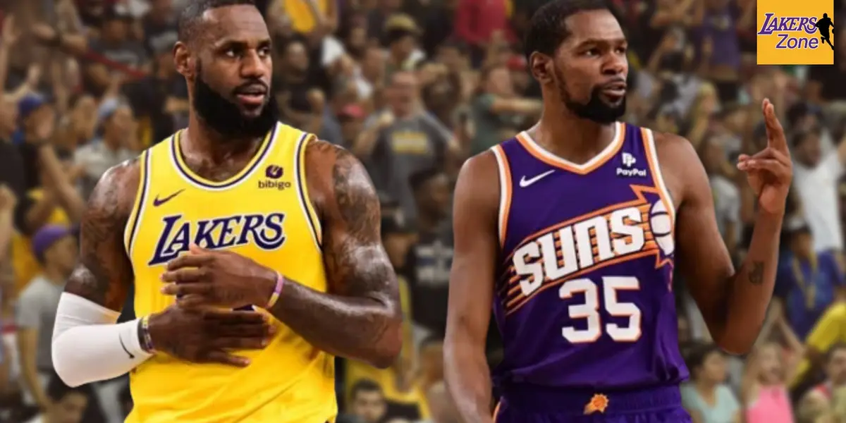 LeBron James and Kevin Durant