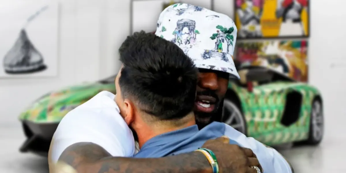 LeBron James & Messi