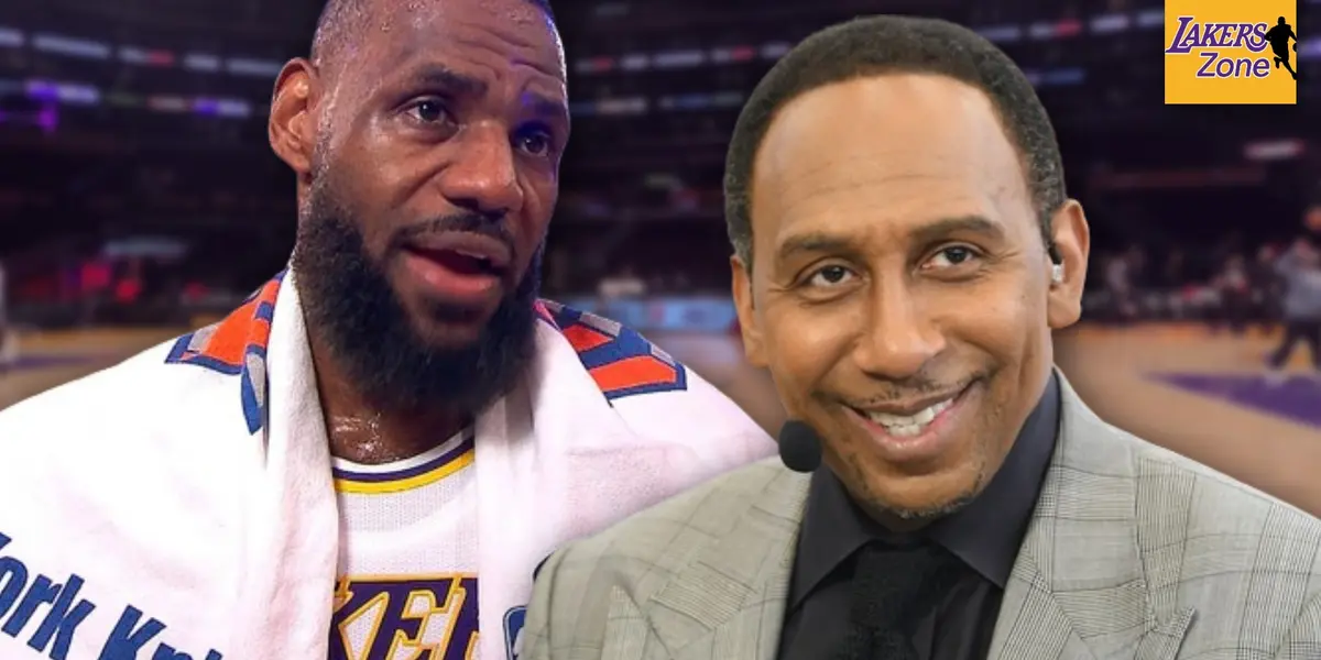 LeBron James and Stephen A. Smith