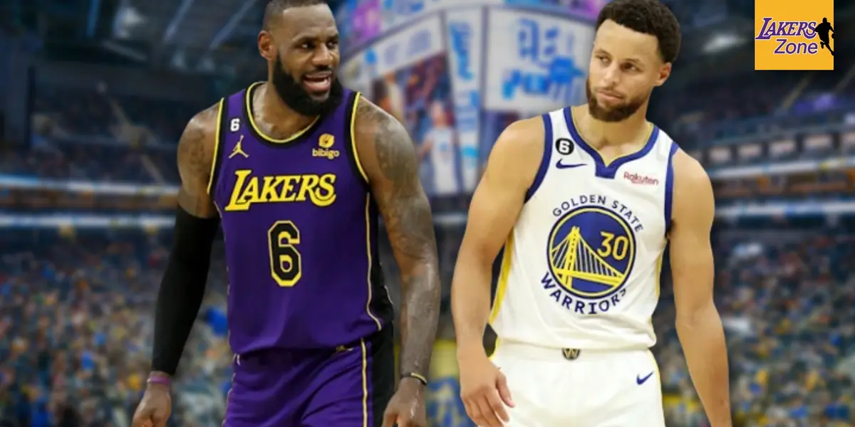 LeBron James and Stephen Curry