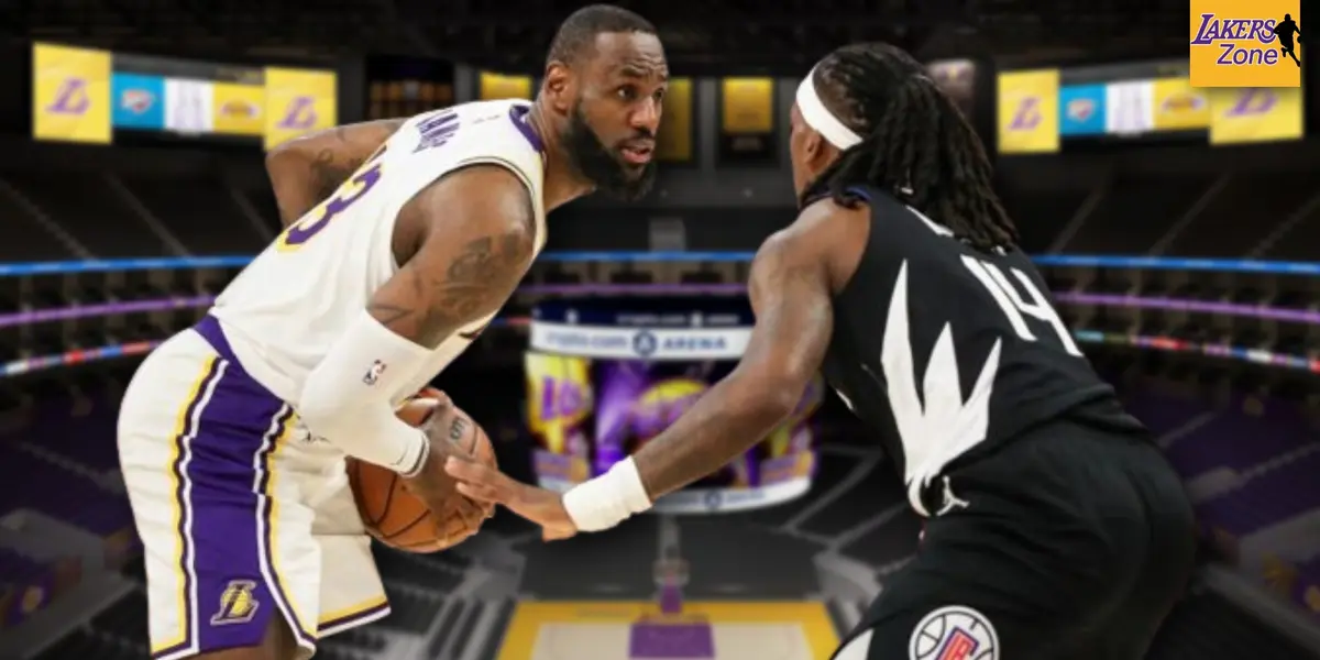 LeBron James vs. the Clippers