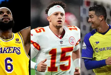 Mahomes is one of the greatest QB in today's NFL, but he is still far from achieving the superstar careers like LeBron and Cristiano have 