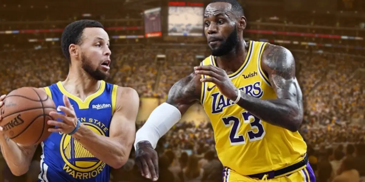 Steph Curry and LeBron James