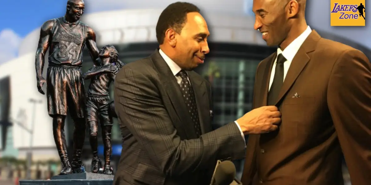 Stephen A. Smith and Kobe Bryant