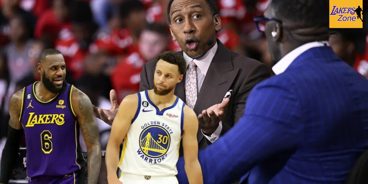 Stephen A. Smith believes Curry will win a title again and not LeBron