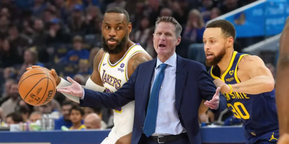 Steve Kerr was sore after the Warriors lost to the Lakers