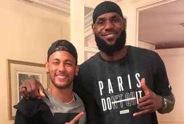 The Brazilian soccer superstar Neymar Jr. has been an avid fan of the NBA and LeBron for some time and has reacted to the Lakers star's latest milestone