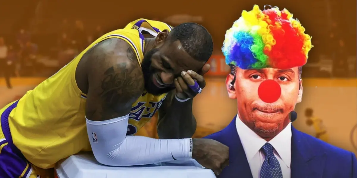 The ESPN NBA analyst Stephen A. Smith doubted LeBron James and the Lakers, he clowned himself