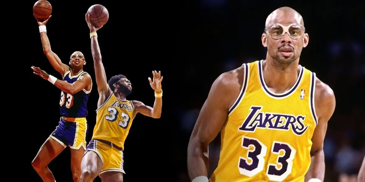 The Los Angeles Lakers saw their legend Kareem "pass" the torch on the scoring record to LeBron past Tuesday night and now commemorated the showtime era icon