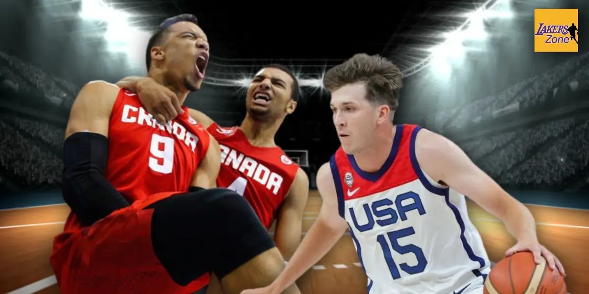 A familiar face for Austin Reaves could be ruining his plans with Team USA, as Dillon Brooks is playing for Canada