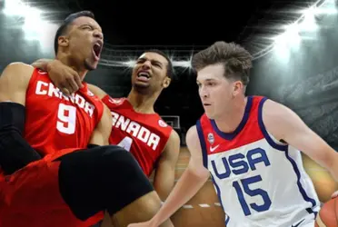 A familiar face for Austin Reaves could be ruining his plans with Team USA, as Dillon Brooks is playing for Canada
