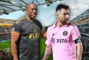 A Lakers star has joined the amazing celebrities list that is watching Leo Messi playing against LAFC tonight