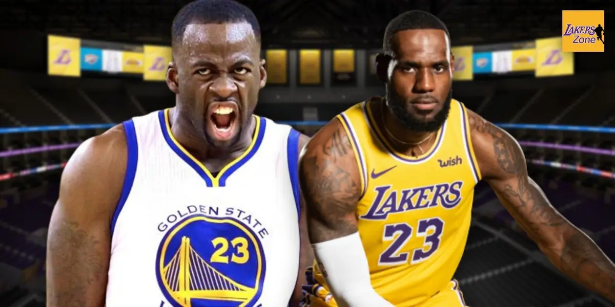 Amidst controversy for Draymond Green with some Warriors teammates, the Dubbs star has some strong words about LeBron James