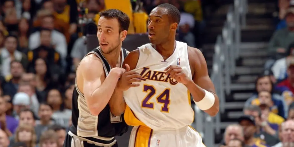 Argentine Manuel Ginobili has joined the hall of fame, but even from his debut, he surprised the world, including Laker legend Kobe Bryant.