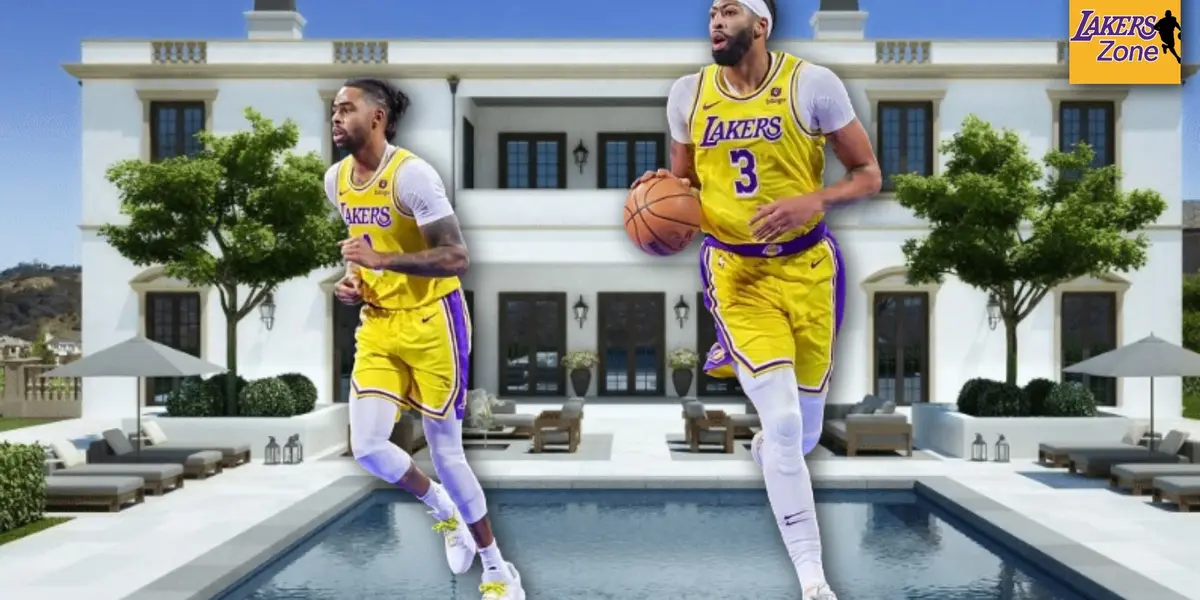 Amid trading rumors, Anthony Davis shows off his 31M mansion to D'Angelo Russell