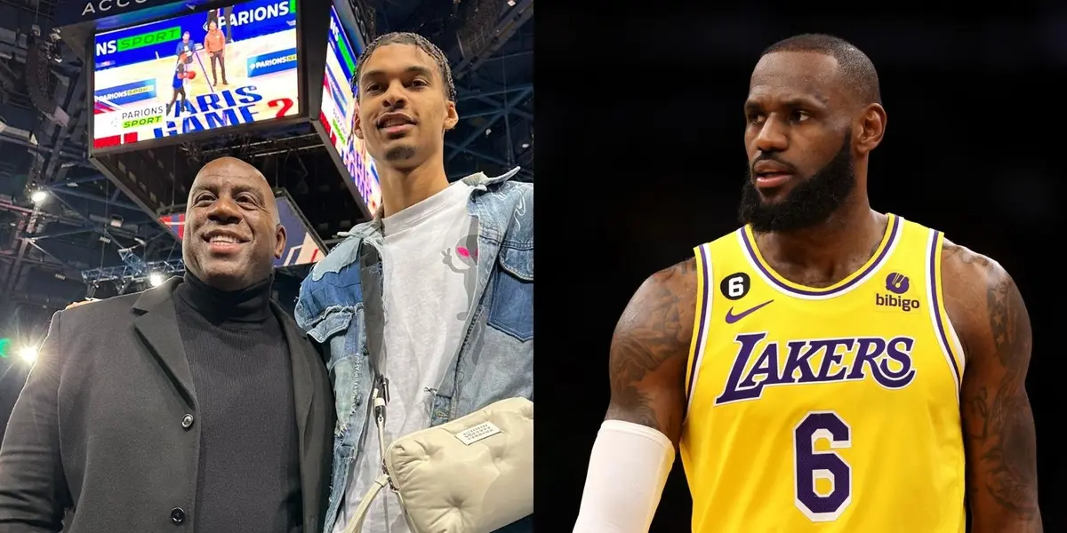 For the Lakers showtime era legend Magic Johnson, the kid sensation Wembanyama could be more similar to LeBron than everyone thought