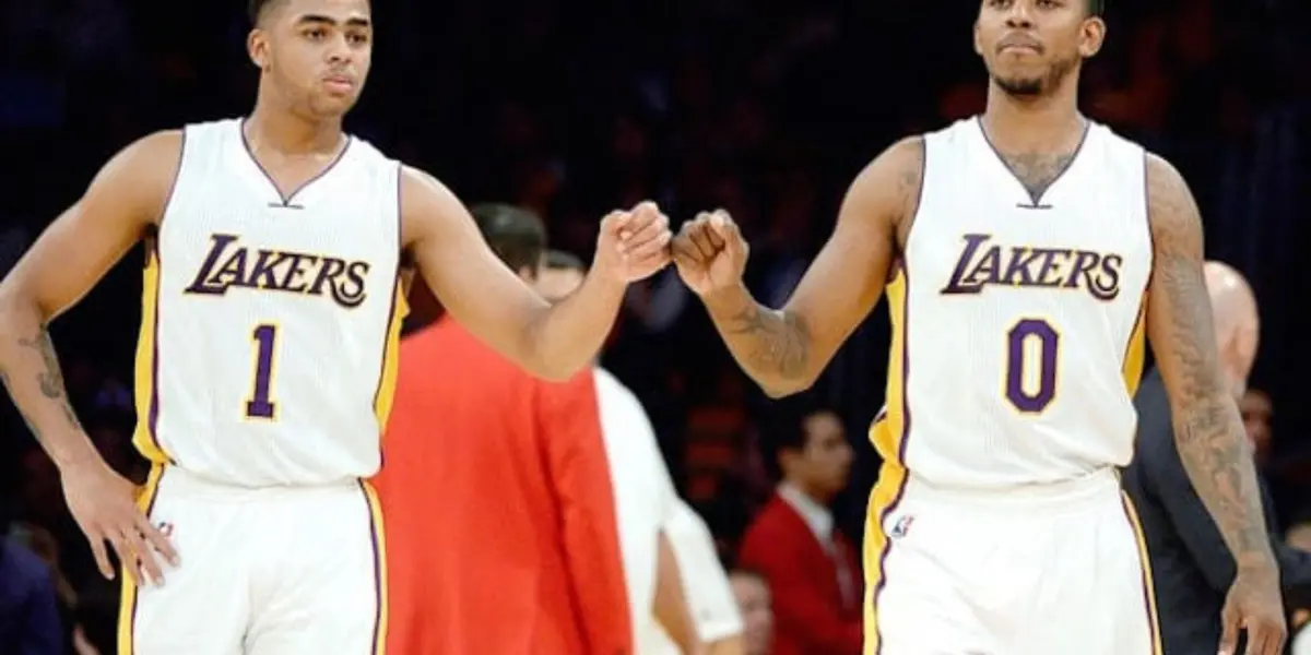 Former Lakers player Nick Young says he would pick D'Angelo Russell to fight in the boxing ring.