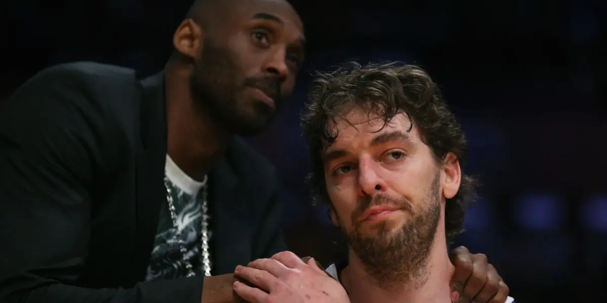 In the 2008 Olympics, the Lakers' Spanish player Pau Gasol was the "enemy" of the US National team, but he reacted to their doc.