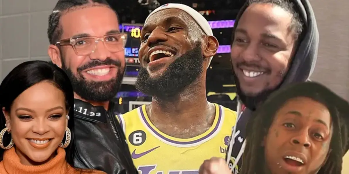 It seemed like the whole world was watching LeBron making history as different NBA players and celebrities congratulated him