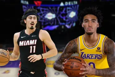 Jaime Jaquez Jr. has been named rookie of the year while JHS isn't even part of the Lakers rotation