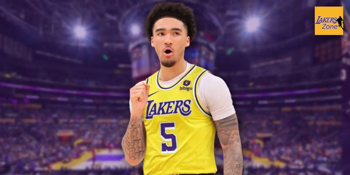 Jalen Hood-Schifino may have been the 2023 NBA Draft first pick of the Lakers, but another rookie is stealing the spotlight