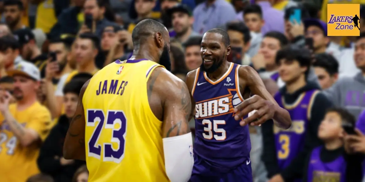 Kevin Durant remains one of the top 10 players in the NBA, still, he got high praise from LeBron as they faced each other after five years