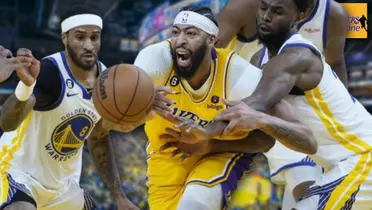  Without LeBron and really shorthanded, what Anthony Davis is doing vs. Warriors 