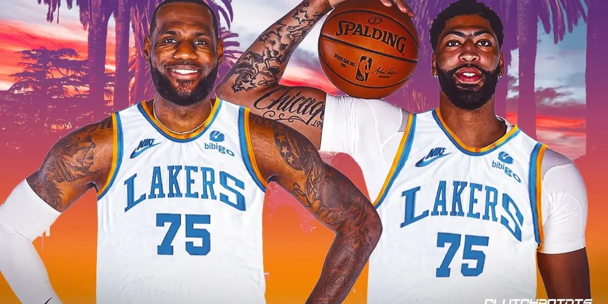LeBron James and Anthony Davis express their opinion on the new ‘Classic Edition’ Lakers uniforms.