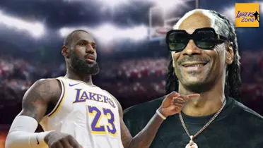 LeBron James and Snoop Dogg