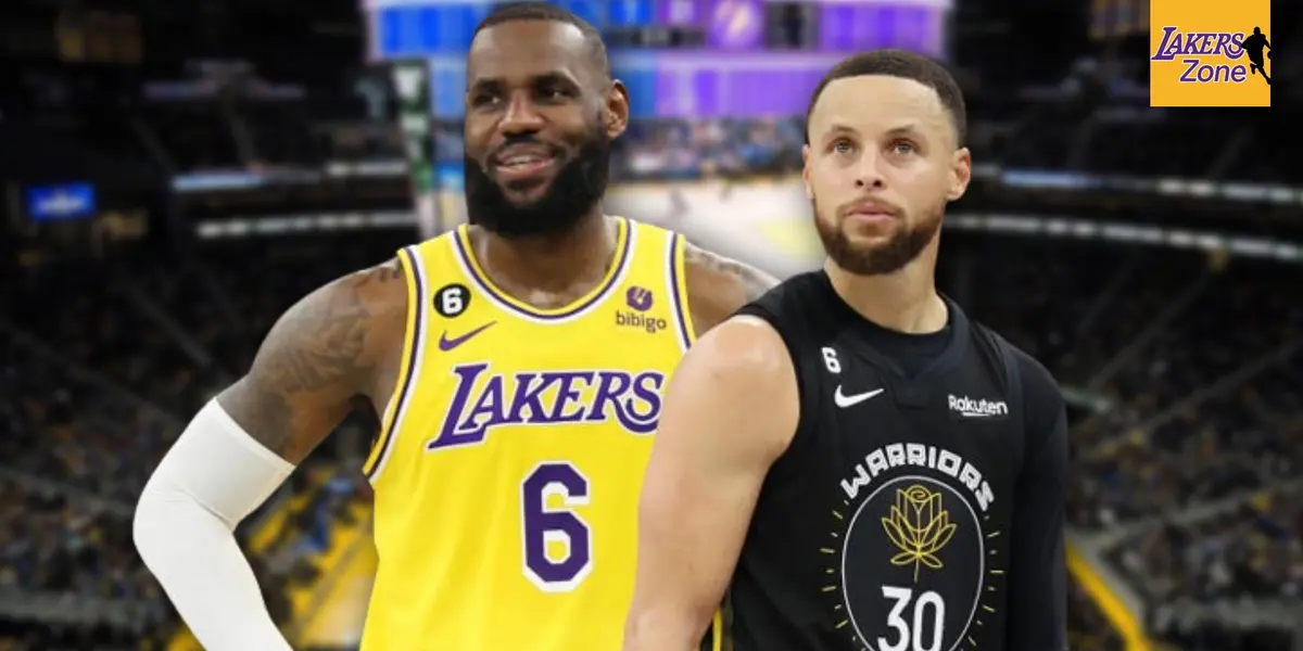 LeBron James and Stephen Curry