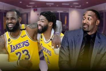 LeBron James, Anthony Davis & Gilbert Arenas